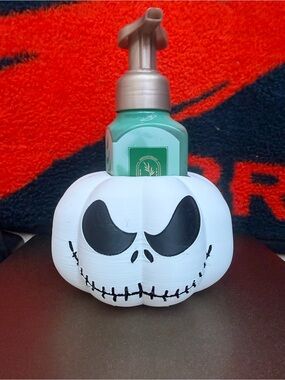 Custom Design - Jack Skellington Pumpkin bath and body works